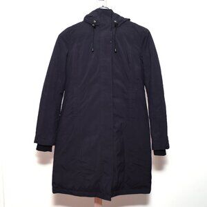 SCHOT NYC Save The Duck Parka All Black Jacket Size S Excellent Condition